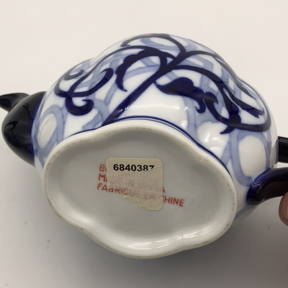 Bombay set of 2 Mug Coffee & Tea Windsor Cobalt & Tea Pot - Picture 9 of 9